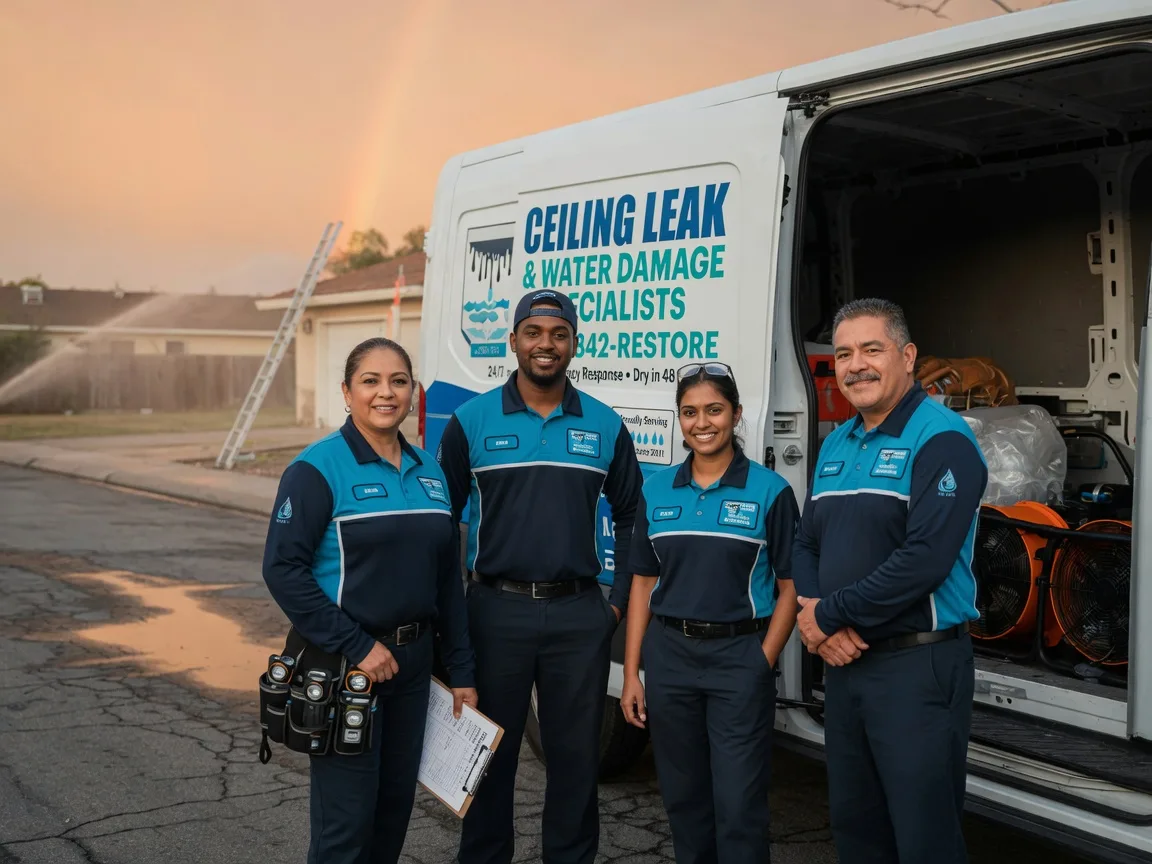 Ceiling Leak Cleanup company in Wellsville, PA